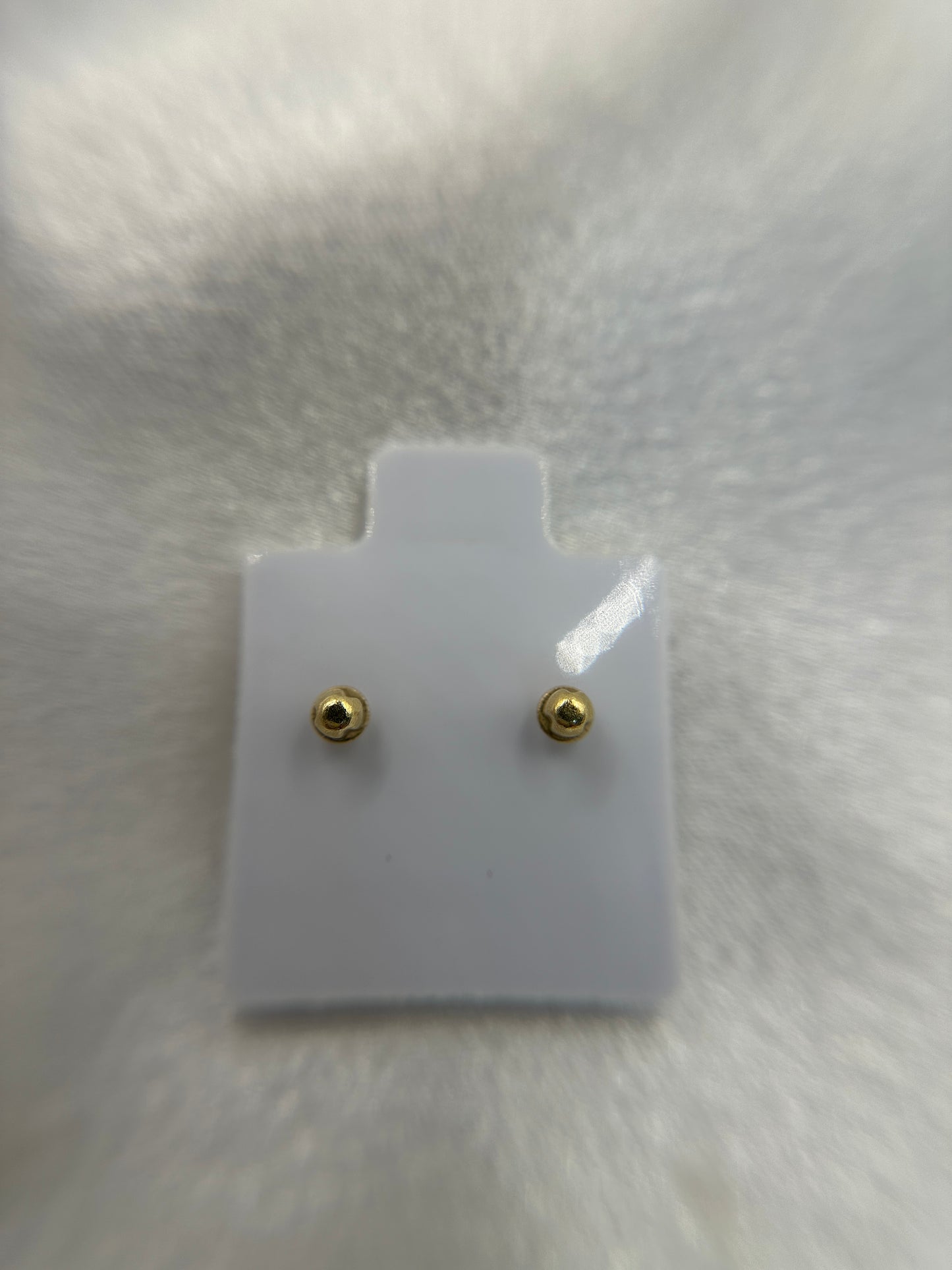 14K Gold Cube Dice Earrings