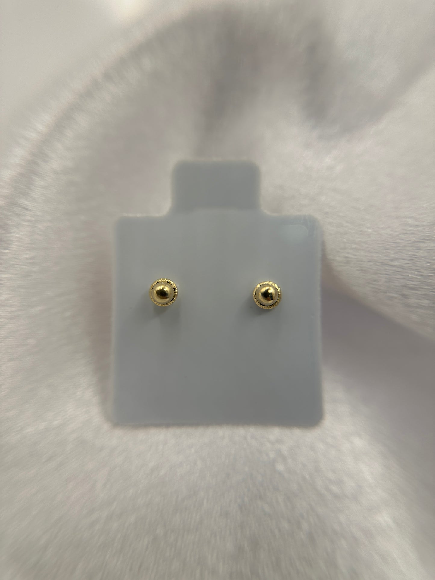 14K Gold Cross Earrings