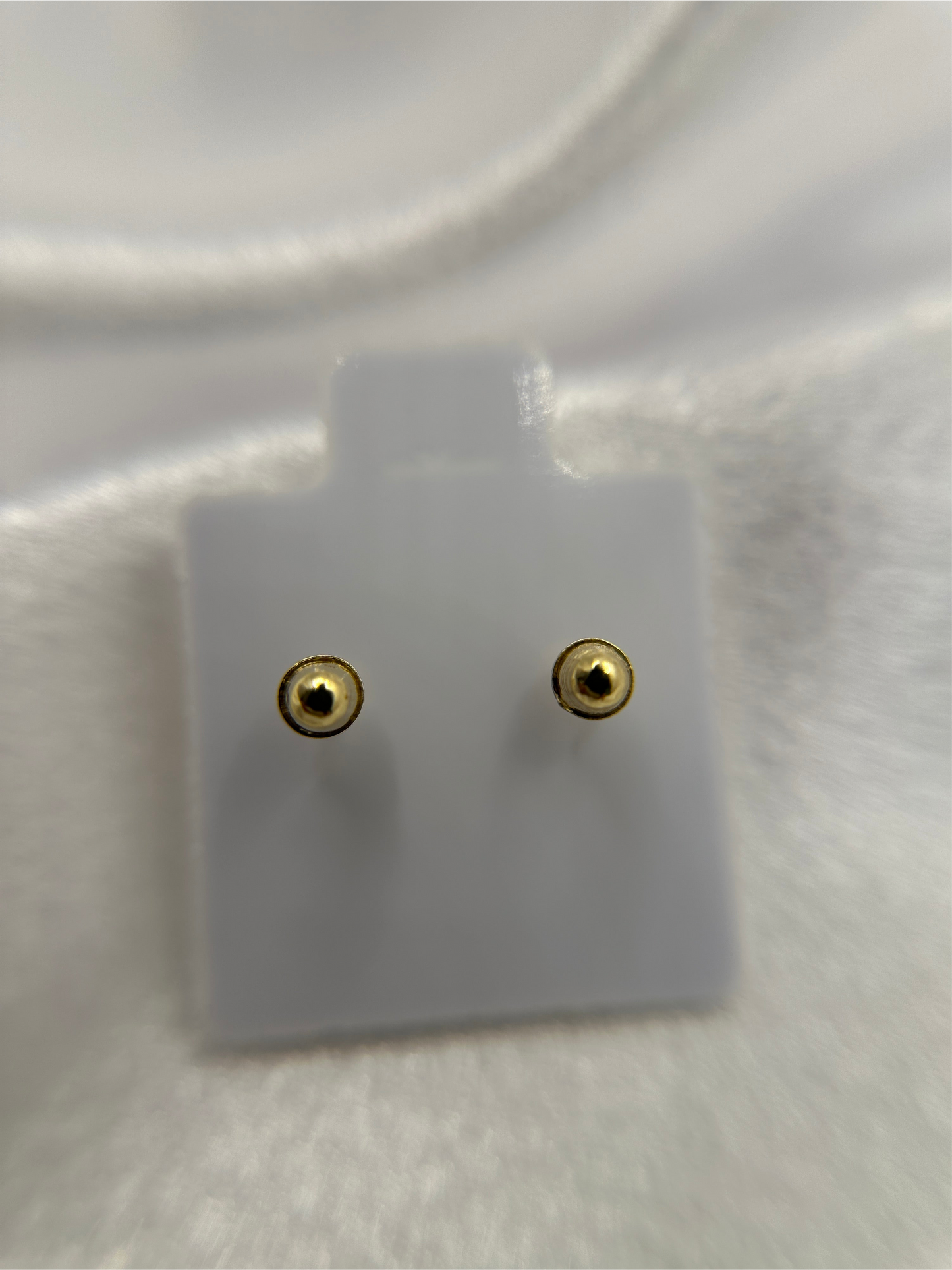 14k Gold Flower Earrings