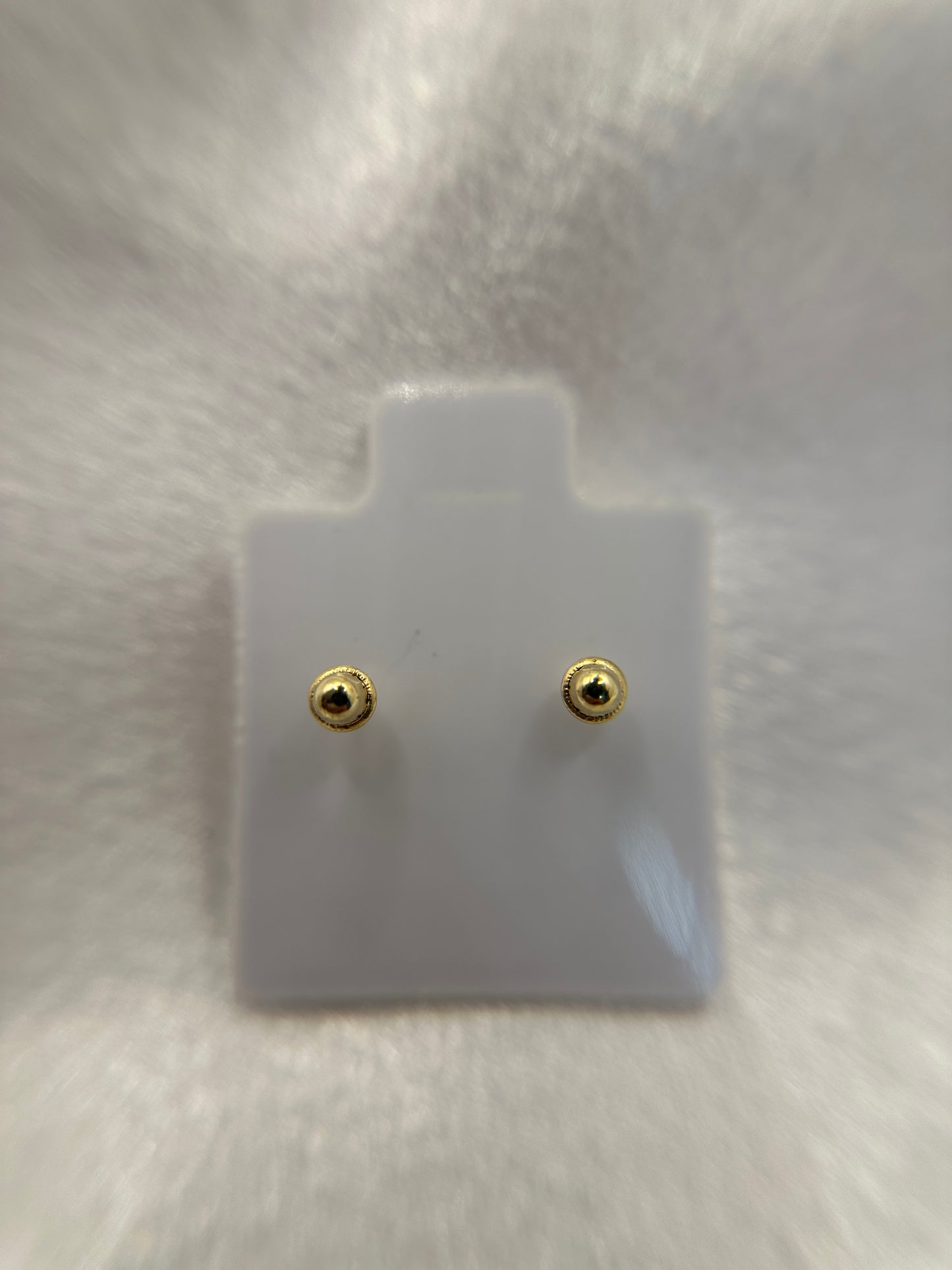 14K Gold Infinity Earrings