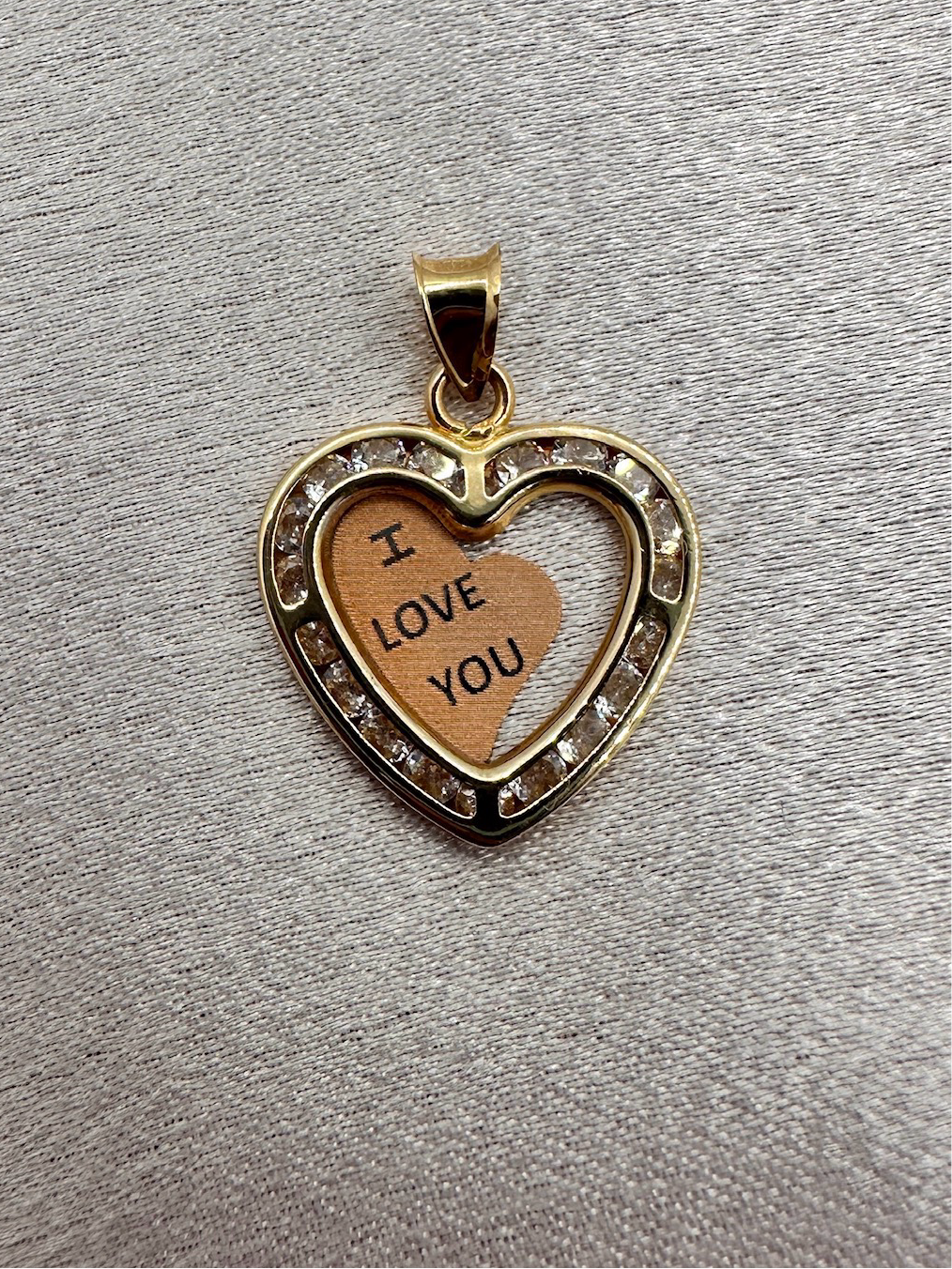 14K Gold Heart Pendant