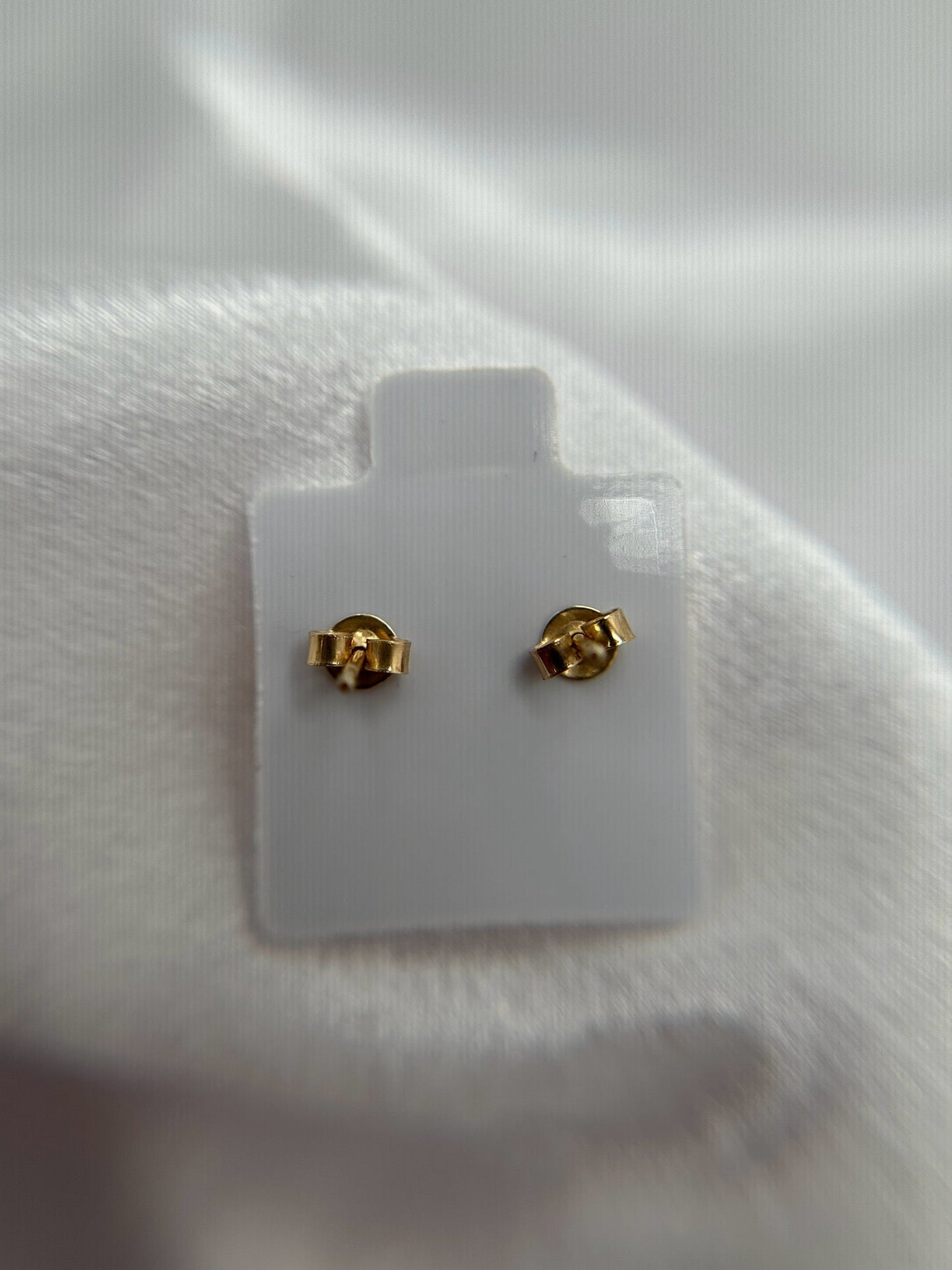 14k Gold Fancy CC Earrings