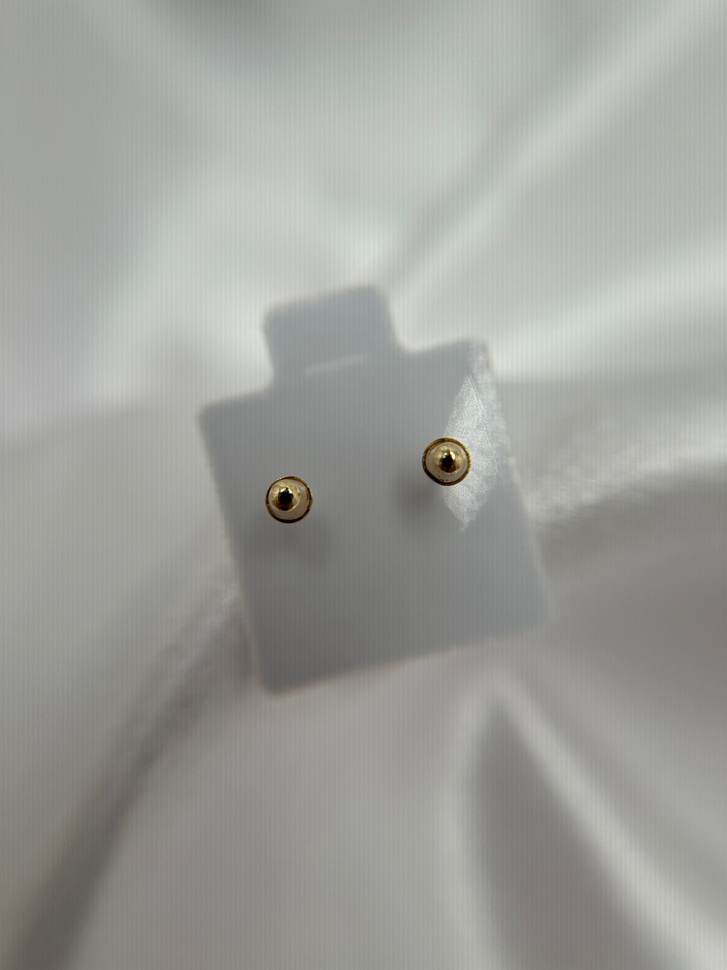 14k Gold Flower Earrings