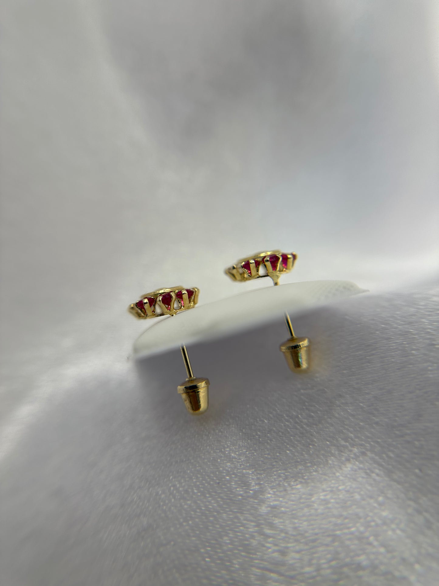 14K Gold Virgen de Guadalupe Earrings