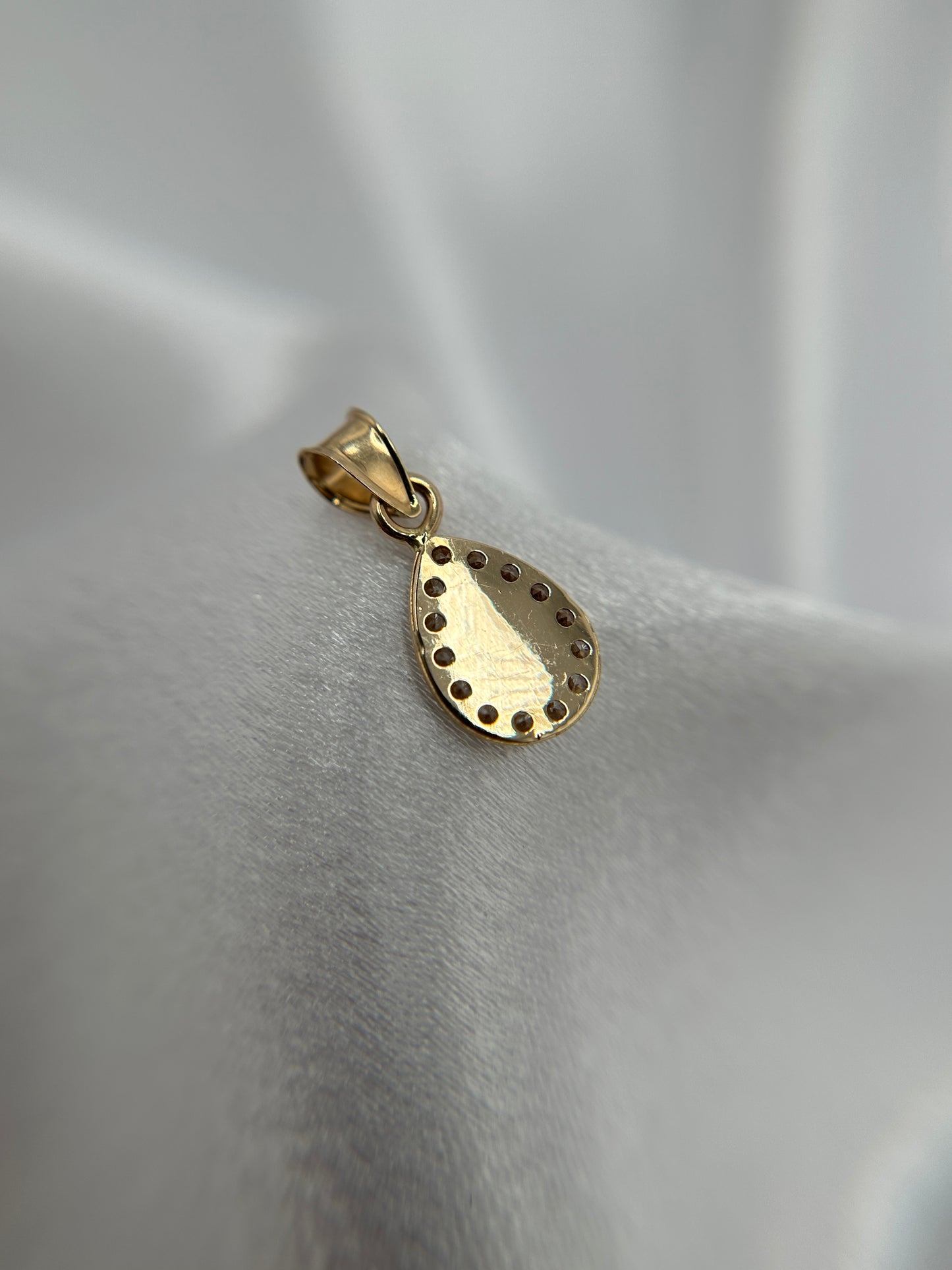 14k Two-Gold Virgin Mary Pendant