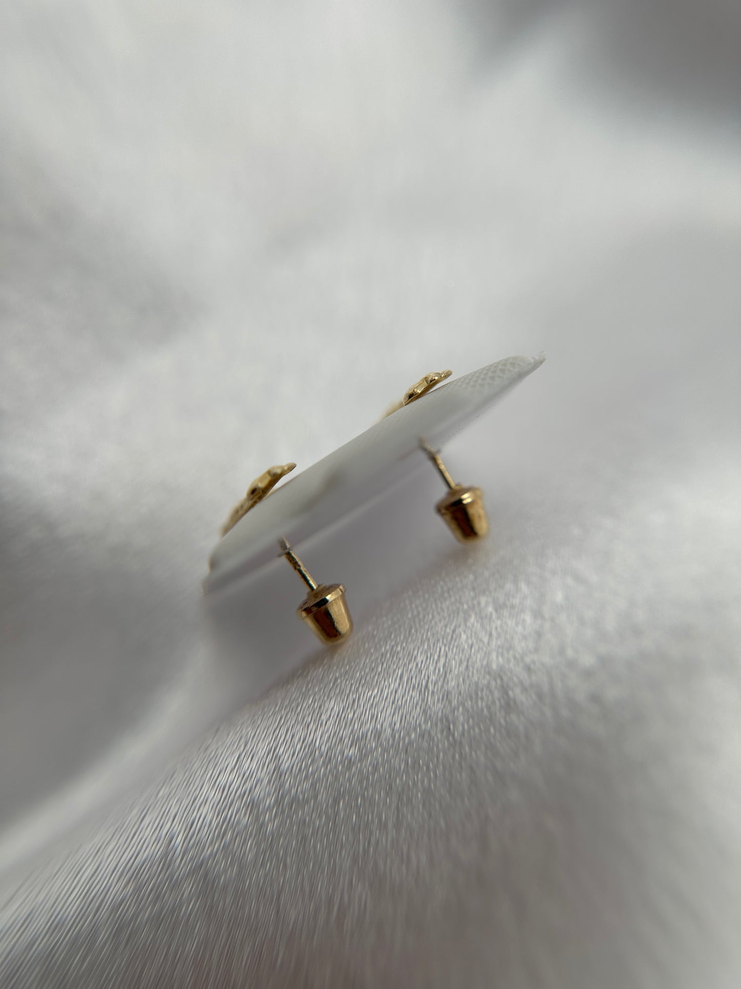 14k Gold Giraffe Earrings